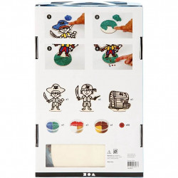 Kit creativ din plastilina Foam Clay - lumea piratilor - Img 3