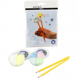 Mini kit creativ - creione decorate cu plastilina Silk Clay - Img 2