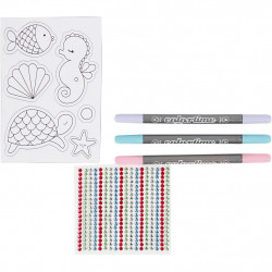 Kit DIY decoratiuni magnetice - sub mare - Img 4