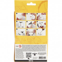 Kit DIY Shaun the Sheep - Yoyo din plastilina Silk Clay si Foam Clay - Img 4