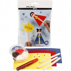 Mini kit creativ din plastilina Silk Clay - Supereroi - Img 2