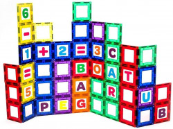 Set Playmags 80 piese magnetice de constructie - Img 1