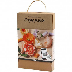 Kit creativ cu hartie creponata - Img 3