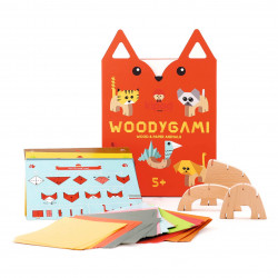 Joc din lemn WoodyGami, Kipod Toys - Img 1