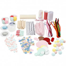 Kit creativ cu plastilina Foam Clay si Silk Clay - Candy - Img 3