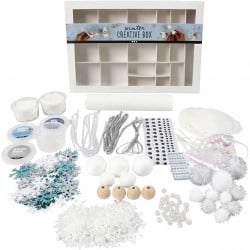 Kit creativ cu plastilina Foam Clay si Silk Clay - Iarna - Img 1