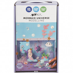 Kit creativ din plastilina Foam Clay si Silk Clay - lumea sirenelor - Img 1