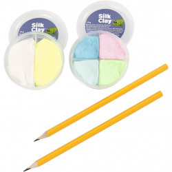 Mini kit creativ - creione decorate cu plastilina Silk Clay - Img 3