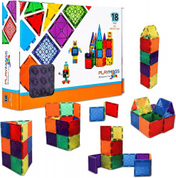 Playmags set placi magnetice compatibile Lego - caramizi mari - Img 3