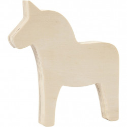 Unicorn din placaj de lemn, H13 - Img 2