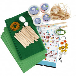 Kit creativ din plastilina Foam Clay si Silk Clay - Gradina de Pasti - Img 3