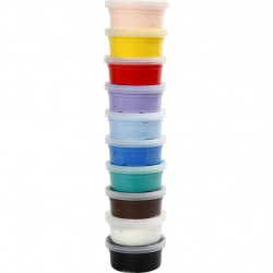 Set plastilina moale Silk Clay 10 culori asortate - Img 4