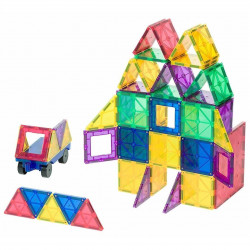 Set Playmags - 50 piese magnetice de constructie - Img 1