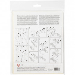 Kit 3D din placaj de lemn - Motocicleta - Img 2
