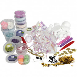 Kit creativ din plastilina Foam Clay si Silk Clay - lumea sirenelor - Img 3