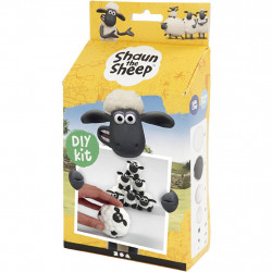 Kit DIY Shaun the Sheep - Bowling din plastilina Silk Clay si Foam Clay - Img 2