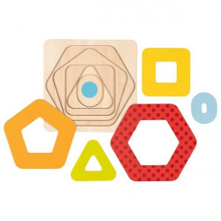 Puzzle straturi Goki - forme geometrice - Img 3