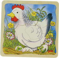 Puzzle straturi Goki Ou si Gaina - Img 1
