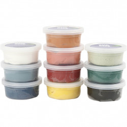 Set plastilina moale Silk Clay 10 culori - Img 1