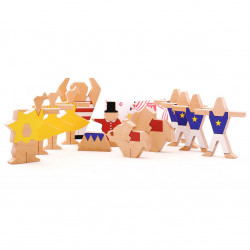 Joc de echilibru din lemn Ta-Da, Kipod Toys - Img 3