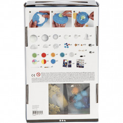 Kit creativ din plastilina Foam Clay si Silk Clay - universul extraterestru - Img 2