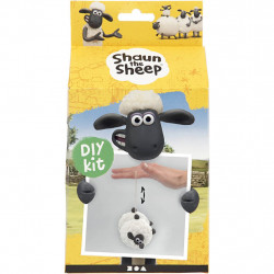 Kit DIY Shaun the Sheep - Yoyo din plastilina Silk Clay si Foam Clay - Img 1
