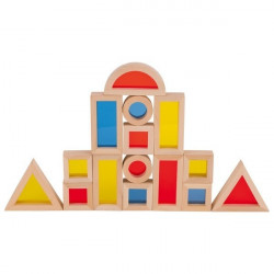 Set Goki cuburi de construit cu ferestre - Img 2