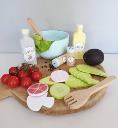 Set salata din lemn, JaBaDaBaDo - Img 2