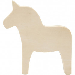Unicorn din placaj de lemn, H13 - Img 1