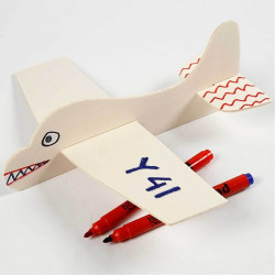 Avion din placaj de lemn de 2 mm - Img 3