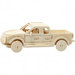 Kit 3D din placaj de lemn - Camioneta - Img 1