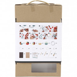 Kit creativ din plastilina Foam Clay si Silk Clay - gradina - Img 3