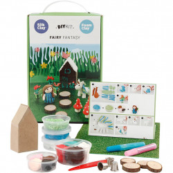 Kit creativ din plastilina Foam Clay si Silk Clay - lumea zanelor - Img 2