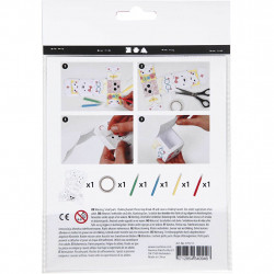 Mini kit creativ - Cuburi carton Printesa - Img 2