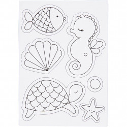 Kit DIY decoratiuni magnetice - sub mare - Img 3