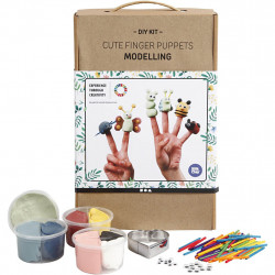 Kit DIY papusi pentru deget din plastilina Silk Clay si Foam Clay - insecte - Img 3