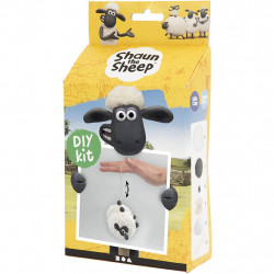 Kit DIY Shaun the Sheep - Yoyo din plastilina Silk Clay si Foam Clay - Img 3