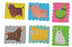Puzzle bete Magni Toys, animale - Img 2