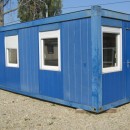 Container birou cu 6 ferestre
