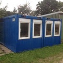 Container dublu pentru birou