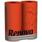 Prosop hartie Renova - culoare rosu - 2 role