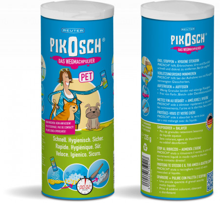 Pudra PIKOSCH PET indepartare lichide(urina sange voma) - doza de 235 grame