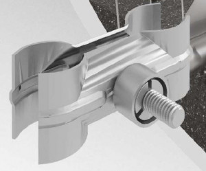 Element de imbinare gard mobil - prindere cu surub special cu siguranta - Img 4