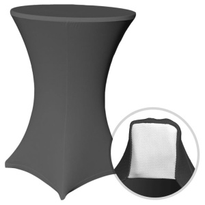 Husa pentru masa pliabila BISTRO - culoare antracit - 80x80x120 cm - Img 2