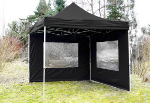 Perete pavilion PROFI 3x3 m - diverse culori - cu fereastra - 2 buc - Img 5