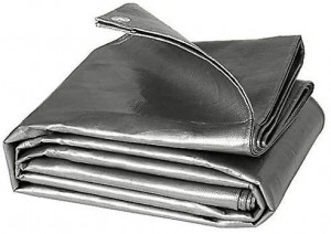 Prelata Tarpaulin cu capse 2.6X6.1 metri - material PVC 500g