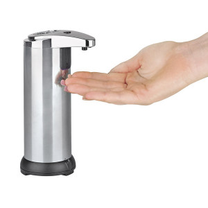 Dispenser cu senzor pentru dezinfectarea mainilor - stand alone - 250 ml - Img 2