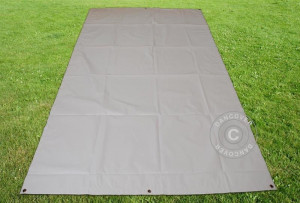 PVC reparatie pavilion MARQUEES 1x1 metru - 500g mp - inflamabil - culoare alb