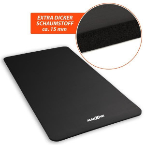 Saltea pentru gimnastica si yoga - 190 x 102 x 1.5 cm - negru - Img 4