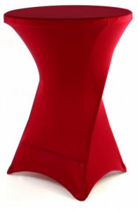 Husa pentru masa pliabila BISTRO - culoare rosu- 80x80x104 cm - Img 3